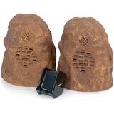 C2G C2G Sandstone Wireless Rock Speaker Bundle (Rechargeable) with Dual Power Transmitter