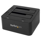 STARTECH.COM StarTech.com Drive Dock - External - Black