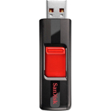 SanDisk Cruzer Switch 4 GB USB 2.0 Flash Drive - Black, Red SDCZ52-004G-B35S