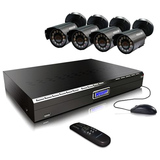 4CHANNEL H.264 DVR WITH 4CMOS  