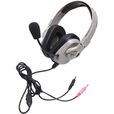 ERGOGUYS Califone Washable Headphone, Dual 3.5mm, Volume Cntrl, Via Ergoguys