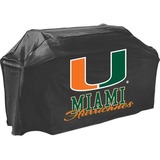 MR BAR B Q Collegiate Miami Hurricanes Grill Cover