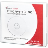 DATA LOCKER DataLocker SecureDisk DLDVD10 DVD Recordable Media - DVD-R - 4.70 GB - 10 Pack