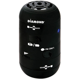 DIAMOND DIAMOND Mini Rocker MSPBT200 Speaker System - 4 W RMS - Wireless Speaker(s) - Black