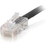 C2G C2G 50ft Cat5e Non-Booted Unshielded (UTP) Network Patch Cable (Plenum Rated) - Black