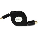 STARTECH.COM StarTech.com 4 ft Retractable High Speed HDMI Cable with Ethernet - HDMI to HDMI