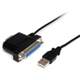 STARTECH.COM StarTech.com 3 ft 1s1p USB to Serial Parallel Port Adapter Cable