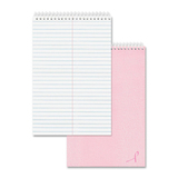 National Pink Ribbon Steno Notebook RED36647