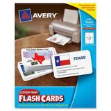 Avery Custom Print Flash Card AVE04750