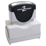 COSCO Accu-Stamp Pre-inked Custom Shutter Stamp COSAS22A2