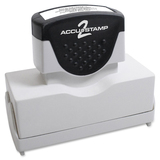 COSCO Accu-Stamp Pre-inked Custom Shutter Stamp COSAS28A2