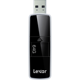 Lexar Media JumpDrive Triton 64 GB USB 3.0 Flash Drive - Black LJDNV64GCRBNA