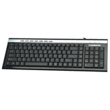 MANHATTAN PRODUCTS Manhattan Ultra Slim Multimedia Keyboard, 7 Multimedia Hotkeys