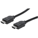 MANHATTAN PRODUCTS Manhattan HDMI M to M High Speed Shielded Cable with Ethernet, 33', Black