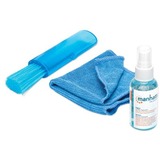 IC INTRACOM - MANHATTAN Manhattan LCD Mini Cleaning Kit with Microfiber Cloth, Brush & Carrying Bag