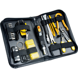 SYBA Multimedia 43 Piece PC Basic Maintenance Tool Kit with Chip Extractor and Wire Stripper SY-ACC65051
