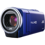 JVC Everio GZ-E10 Digital Camcorder - 2.7" LCD - CMOS - Full HD - Blue