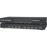 COMPREHENSIVE Comprehensive HDMI 4x4 True Matrix Switcher Splitter v1.3b with RS232