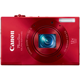 Canon PowerShot 520 HS 10.1 Megapixel Compact Camera - Red - 6171B001