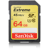 SANDISK CORPORATION SanDisk Extreme 64 GB Secure Digital Extended Capacity (SDXC)