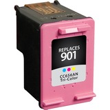 V7 V7 Tri-Color Inkjet Cartridge for HP Officejet J4525, J4535, J4540, J4550, J4580, J4585, J4660, J4680, J4680c (HP 901) CC656AN#140 360P YLD