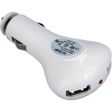 QVS QVS USB Car Charger 2-Port 2.1Amp for iPod/iPhone/iPad/iPad 2/iPad 3