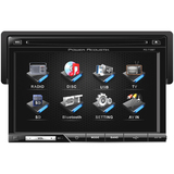 POWER ACOUSTIK Power Acoustik PD-710B Car DVD Player - 7