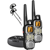 UNIDEN Uniden Two Weather Resistant 40 Mile Range FRS/GMRS Radios with 2 Vox Headsets