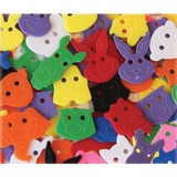 ChenilleKraft Delightful Animal Face Button - 6601
