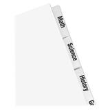 Kleer-Fax Index Divider KLF33005N