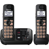 Panasonic KX-TG4732B Cordless Phone - 1.90 GHz - DECT 6.0 - Black