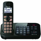Panasonic KX-TG4741B Cordless Phone - 1.90 GHz - DECT 6.0 - Black