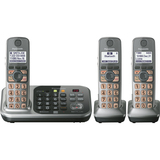 PANASONIC Panasonic KX-TG7743S Cordless Phone - 1.90 GHz - DECT 6.0 - Silver
