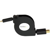 STARTECH.COM StarTech.com 4ft Retractable High Speed HDMI Cable -HDMI to HDMI Mini - M/M