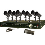 Security Labs 8 Channel 3G/4G H.264 Internet DVR w/ Camera Kit SLM443 - SLM443