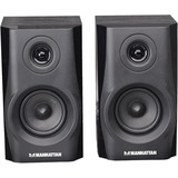 Manhattan 2.0 Speaker System - 4.4 W RMS - Wireless Speaker(s) - Black - 161688
