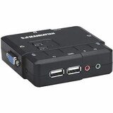 IC INTRACOM - MANHATTAN Manhattan 2-Port Compact KVM Switch