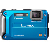 DMC-TS4A - Panasonic Lumix DMC-TS4 12.1 Megapixel Compact Camera - Blue