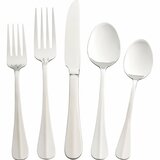 LIFETIME BRANDS International Silver Simplicity 53 Piece Flatware Set, Service for 8