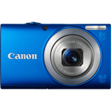 Canon PowerShot A4000 IS 16 Megapixel Compact Camera - Blue - 6152B001