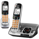 Uniden D1780-2BT Cordless Phone - 1.90 GHz - DECT 6.0 - Black, Silver