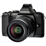 Olympus OM-D E-M5 16.1 Megapixel Mirrorless Camera (Body with Lens Kit) - 14 mm - 42 mm - Black V204041BU000