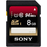 Sony SF8UX/TQ 8 GB Secure Digital High Capacity (SDHC) - 1 Card/1 Pack - SF8UXTQ