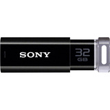 Sony USM32GPB 32 GB USB 2.0 Flash Drive - Black - USM32GPB