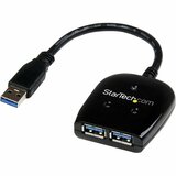 STARTECH.COM StarTech.com 2 Port USB 3.0 Hub - SuperSpeed Compact Black