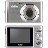 SAKAR INTERNATIONAL, INC. Vivitar ViviCam S325 16.1 Megapixel Compact Camera - Silver