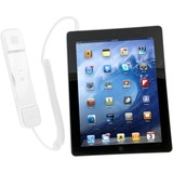 CTA DIGITAL, INC. CTA Digital Radiation Safe Telephone Handset for iPad & iPhone (WHITE)