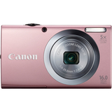 Canon PowerShot A2400 IS 16 Megapixel Compact Camera - Pink 6189B005