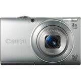 Canon PowerShot A4000 IS 16 Megapixel Compact Camera - Silver 6148B005