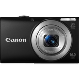 Canon PowerShot A4000 IS 16 Megapixel Compact Camera - Black 6149B005
